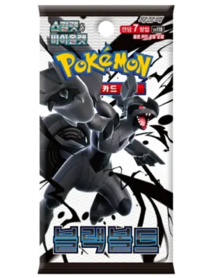 Black Bolt Booster Pack (Korean) Pokemon