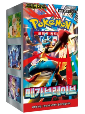 Mega Brave Booster Box (Korean) Pokemon