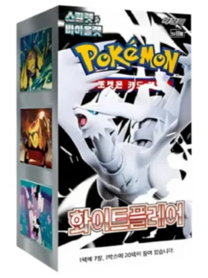 White Flare Booster Box (Korean) Pokemon