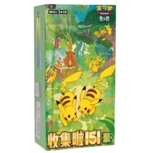 Pokemon TCG - Collect 151: Gathering Slim Booster Box (Chinese) - Çince