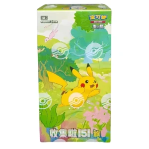 Pokemon TCG - Collect 151: Journey Slim Booster Box (Chinese) - Çince