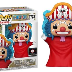 Funko Pop Animation: One Piece - Buggy (post Time-Sat) Exc No:1778