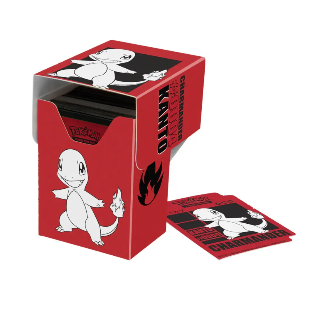 ULTRA PRO Deck Box – Charmander (#0004 Kanto)