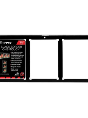 Ultra Pro 35pt 3-Card Black Border