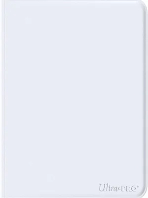 Ultra Pro Fermuarlı Pro Binder White