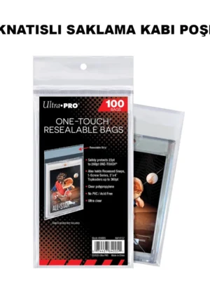 Ultra Pro One-Touch Resealable Bags 100'lü