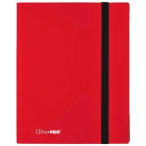 Ultra Pro PRO Binder Eclipse Apple Red 9 Cepli 360 Kart Kapasiteli Albüm