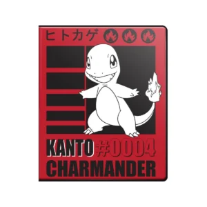 Ultra Pro Pokemon Charmander Portfolio Albüm 9 Cepli 180 Kart Kapasiteli Binder