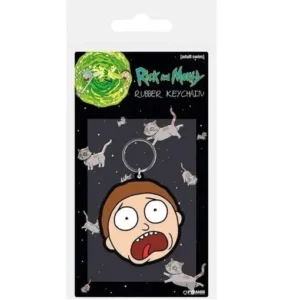 Anahtarlık Rick and Morty (Morty Terrified Face)