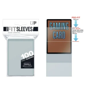 Ultra Pro Pro-Fit Small Deck Inner Sleeves 100'lü 60x87mm Yu-Gi-Oh Uyumlu