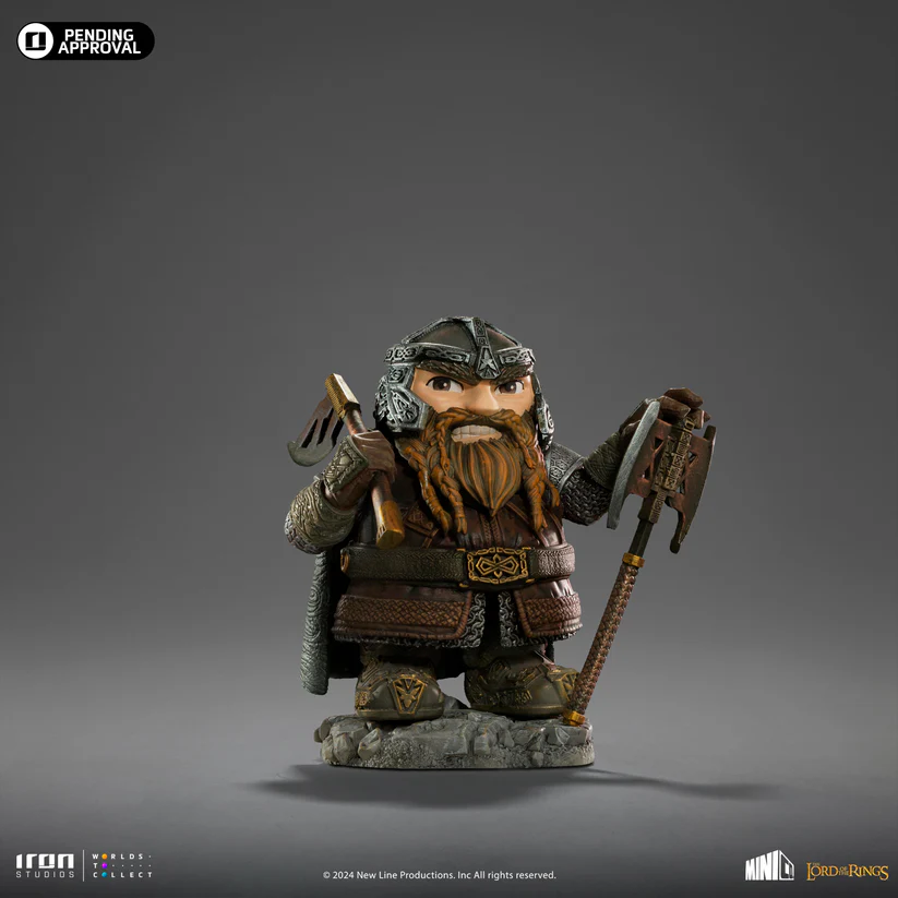 Gimli - The Lord of the Rings - Minico - Iron Studios - Görsel 2