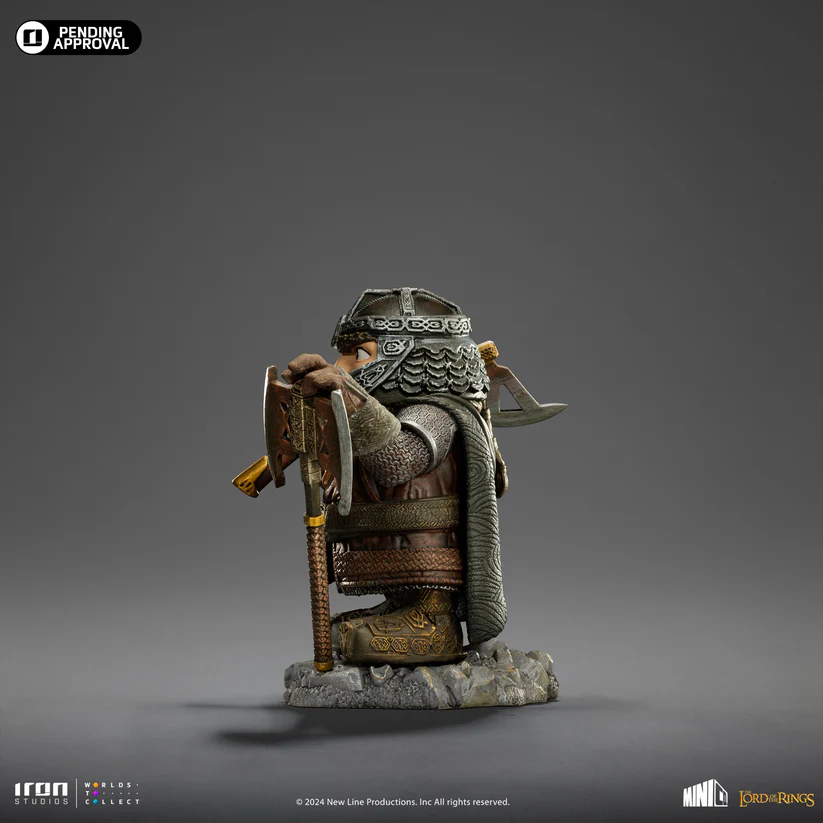 Gimli - The Lord of the Rings - Minico - Iron Studios - Görsel 3