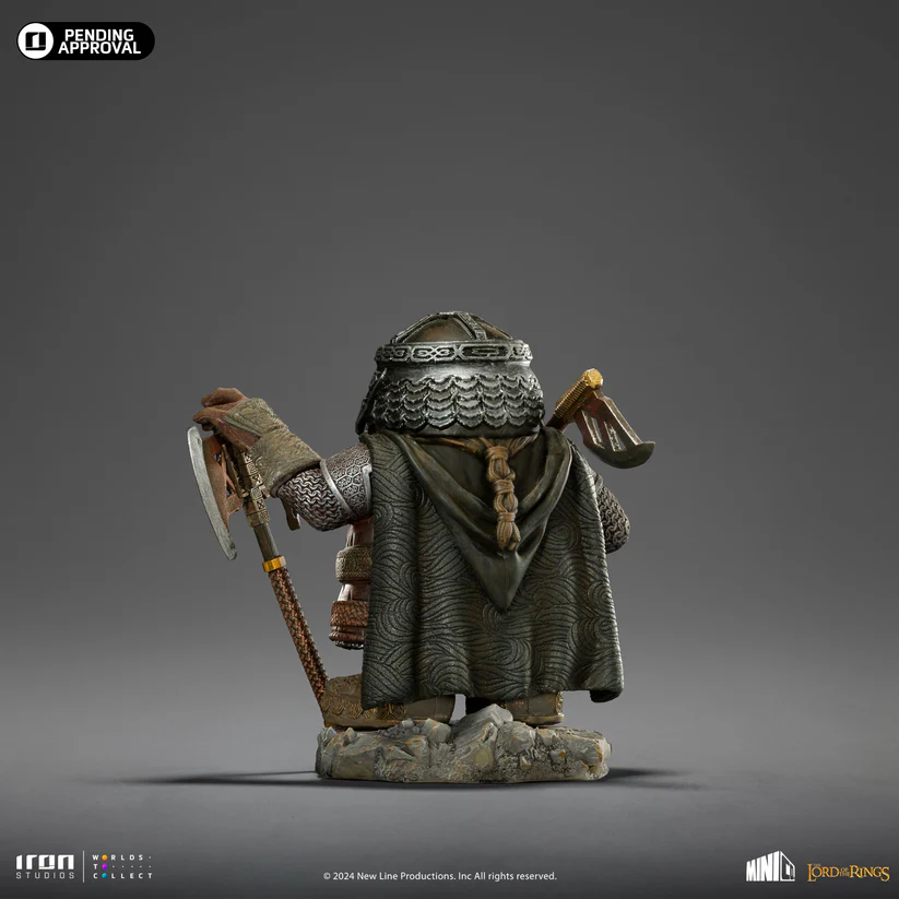Gimli - The Lord of the Rings - Minico - Iron Studios - Görsel 4