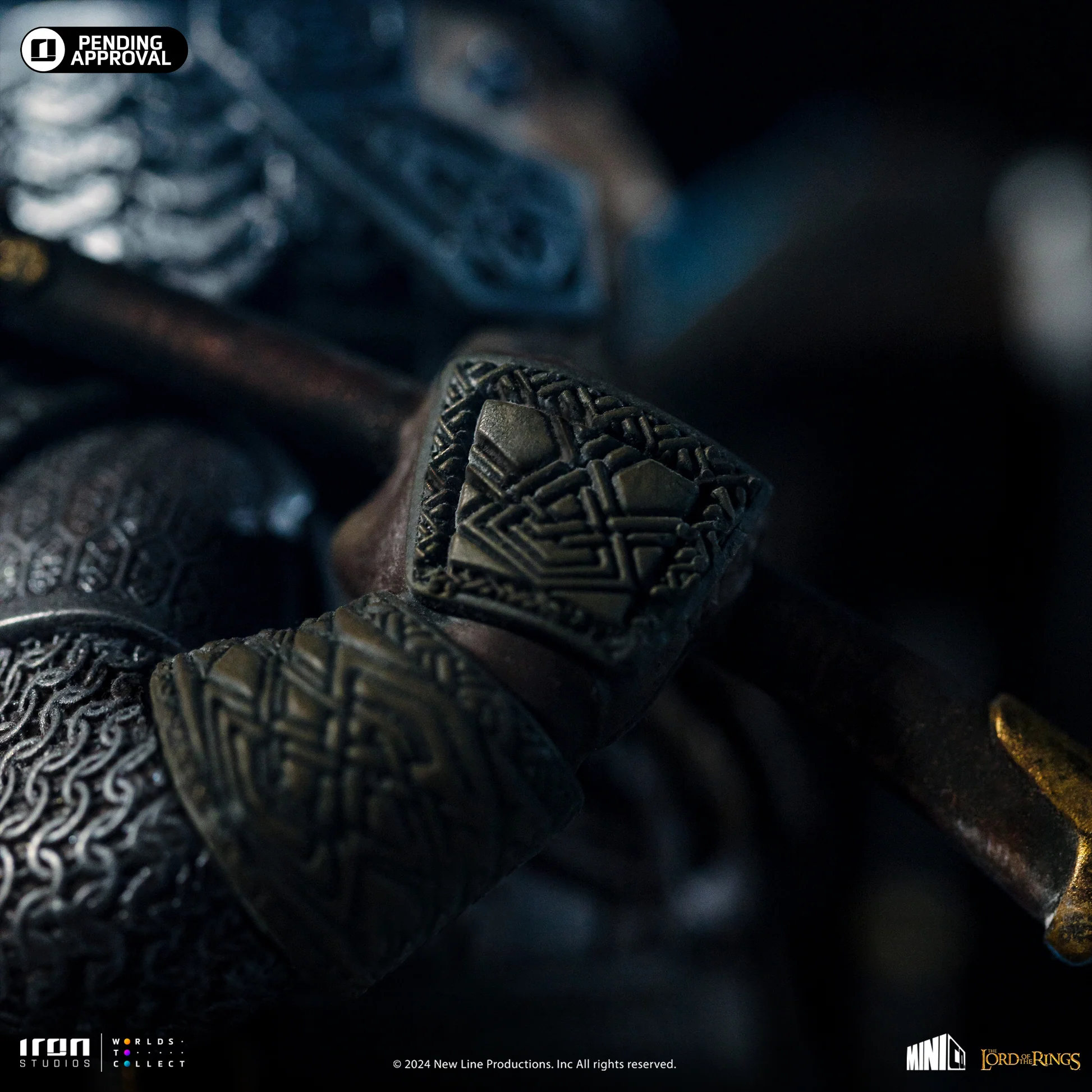 Gimli - The Lord of the Rings - Minico - Iron Studios - Görsel 5