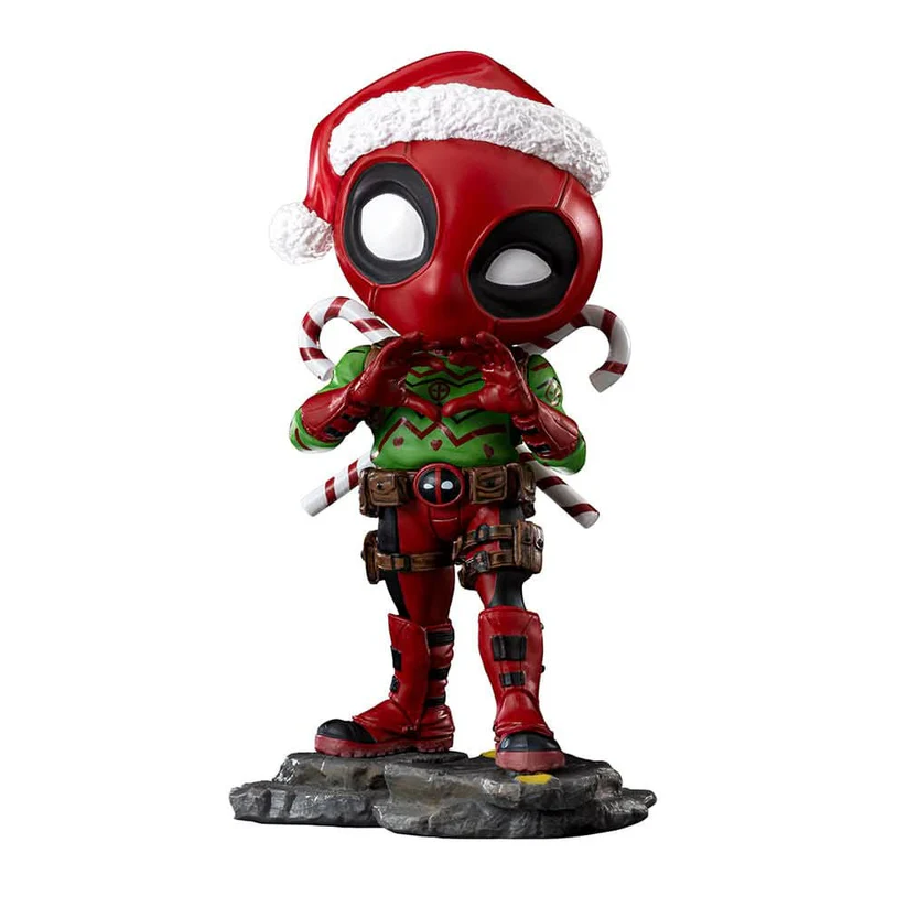 Deadpool (Holidays Version) - Marvel Comics - Minico - Iron Studios - Görsel 2