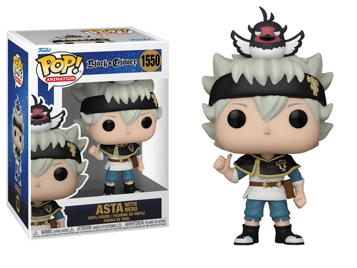 Black Clover Asta With Nero Pop Figure