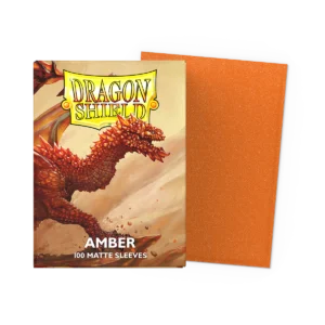 Dragon Shield - Amber - Matte Sleeves
