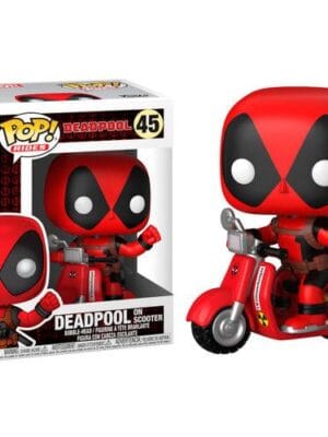 Deadpool On Scooter Funko Pop