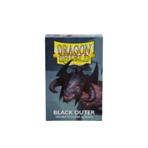 Dragon Shield - Black Outer - Matte Outer Sleeves