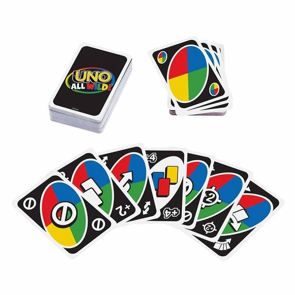 Uno All Wild CDU Kart Oyunu HHL35 - Görsel 2