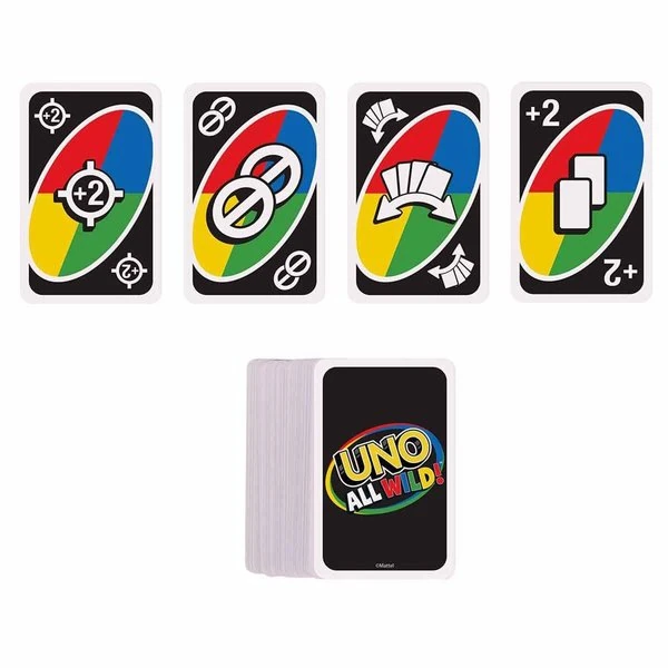 Uno All Wild CDU Kart Oyunu HHL35 - Görsel 4