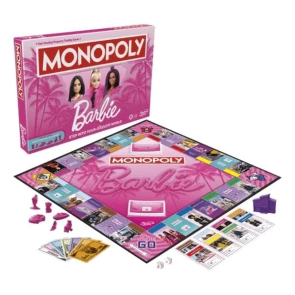 Monopoly Barbie G0038 - Görsel 2