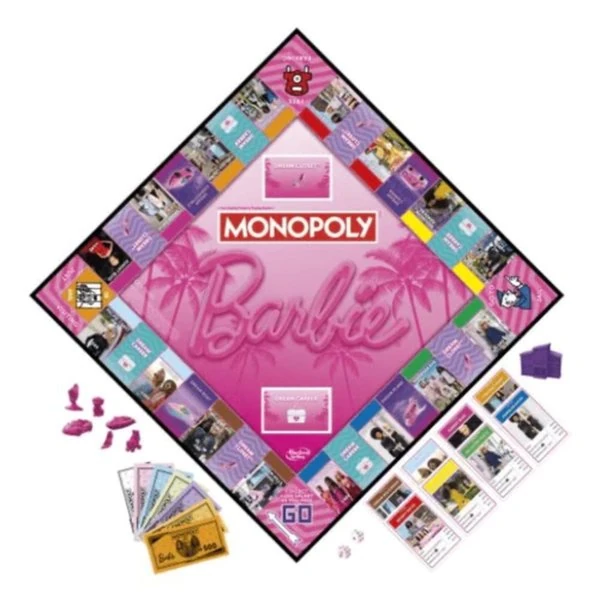 Monopoly Barbie G0038 - Görsel 3