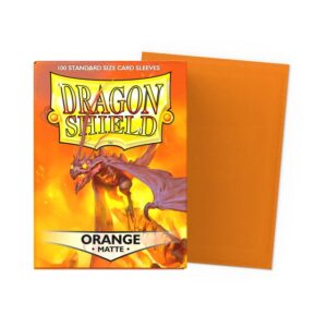 Dragon Shield - Orange - Matte Sleeves