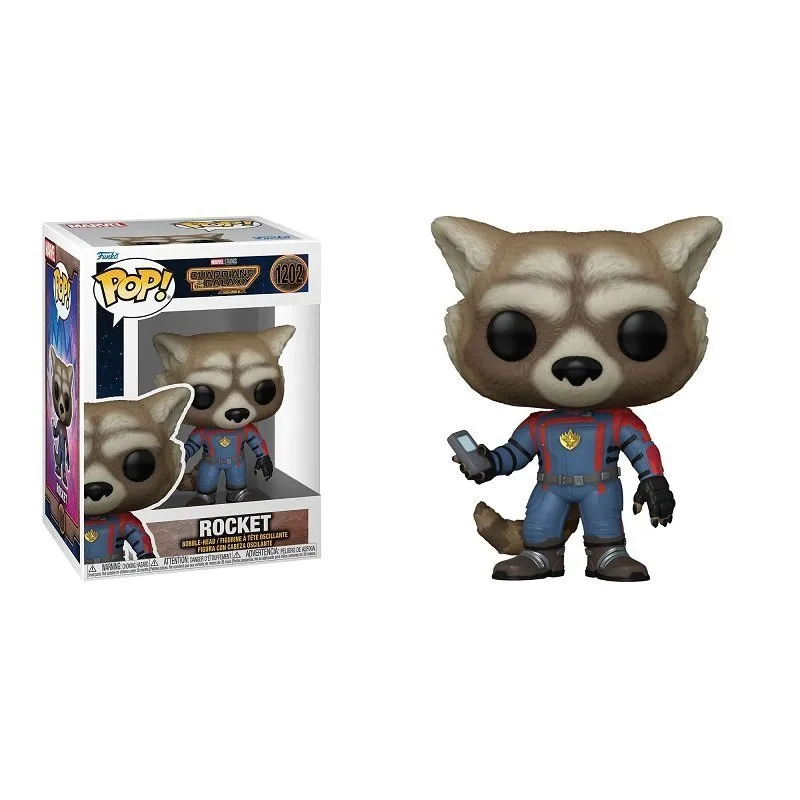Funko POP Marvel GOTG3- Rocket - Görsel 2