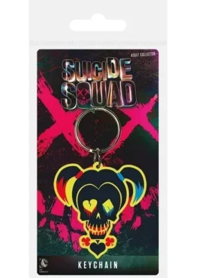 Anahtarlık Suicide Squad Harley Quinn Skull