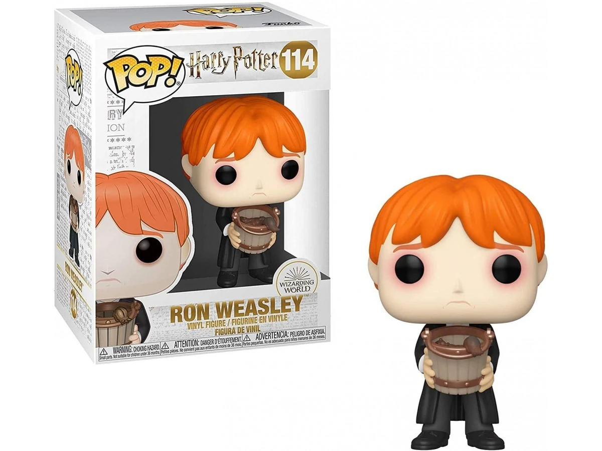 Funko Pop Harry Potter - Ron Puking Slugs with Bucket
