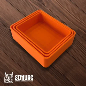 Masaüstü Düzenleyici Set - Turuncu (3 Parça)