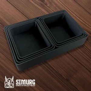 Masaüstü Düzenleyici Set - Siyah (7 Parça)