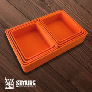 Masaüstü Düzenleyici Set - Turuncu (7 Parça)