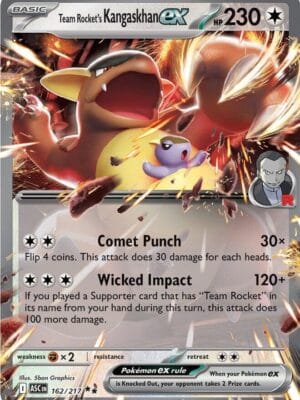 Team Rocket's Kangaskhan ex Pokemon