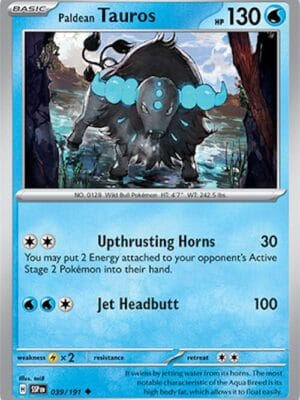 Paldean Tauros Pokemon