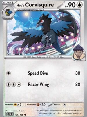 Hop's Corvisquire Pokemon