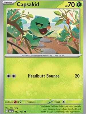 Capsakid Pokemon