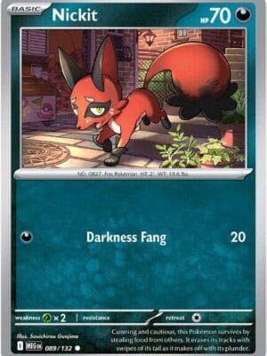 Nickit Pokemon