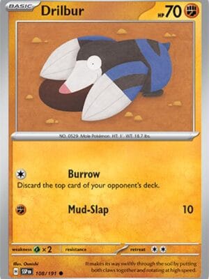 Drilbur Pokemon