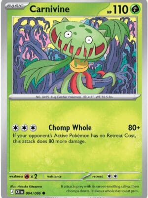 Carnivine Pokemon