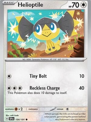 Helioptile Pokemon