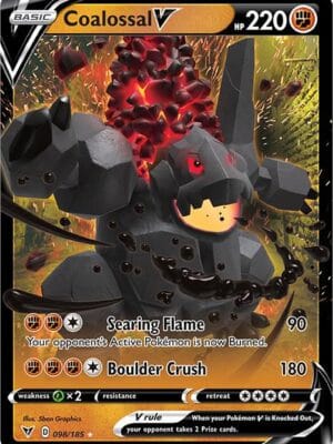 Coalossal V Pokemon