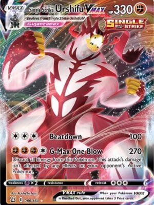 Single Strike Urshifu VMAX Pokemon