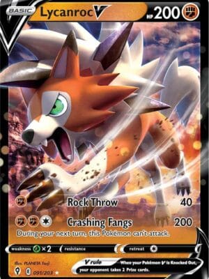 Lycanroc V Pokemon