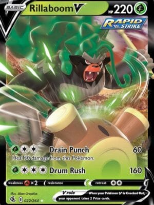 Rillaboom V Pokemon