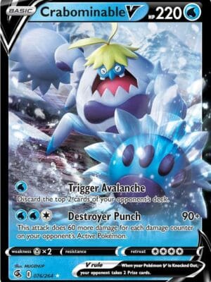 Crabominable V Pokemon