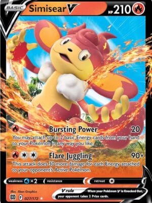 Simisear V Pokemon