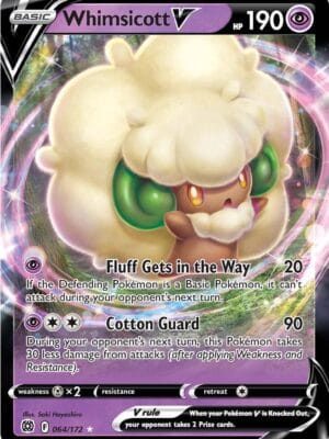 Whimsicott V Pokemon