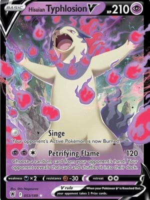 Hisuian Typhlosion V Pokemon
